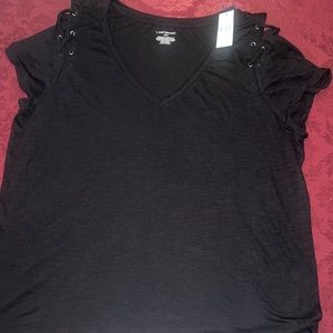 Black Lane Bryant T Shirt